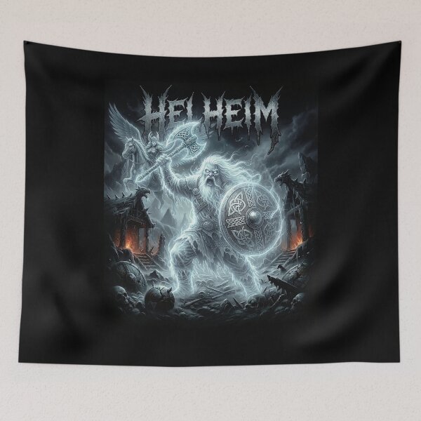 Item preview, Helheim Viking Ghost Warrior Norse Mythology Art designed and sold by DeimosArtIntl.