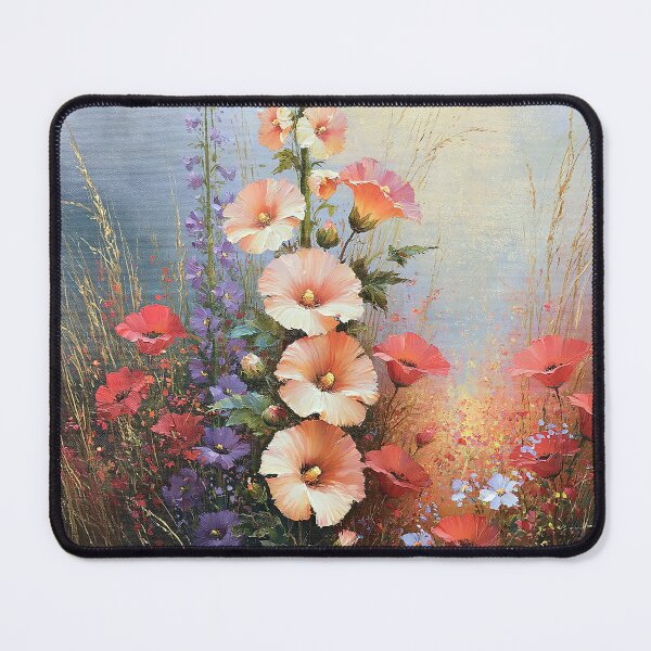 Item preview, The Golden Light on Hollyhock and Crimson designed and sold by bloorose.