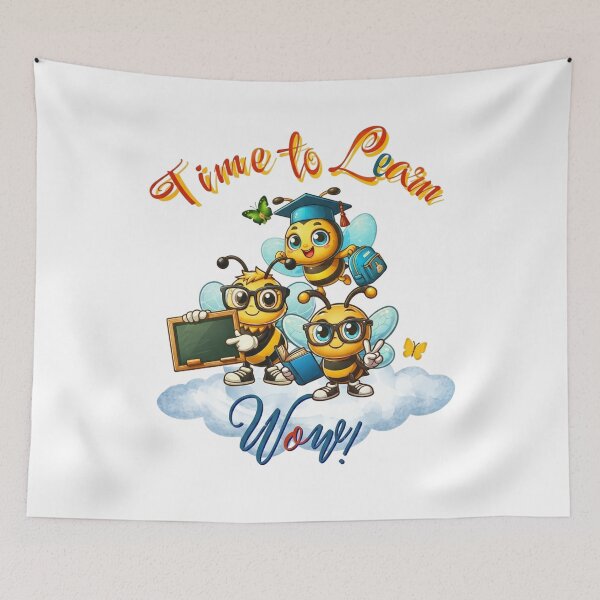 Item preview, Bee Time To Learn Back To School Kids designed and sold by DamianRoy88.