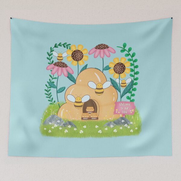 Item preview, Honey Bee Family designed and sold by NotPrettyinPink.