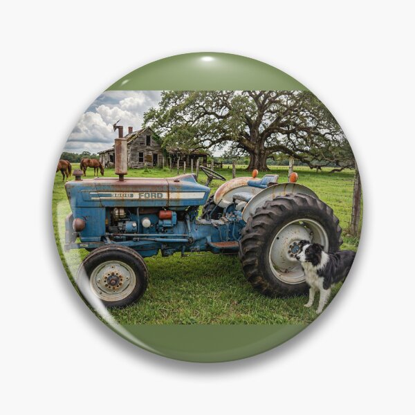 Item preview, Old Tractor and Dog designed and sold by Savannah Gibbs.