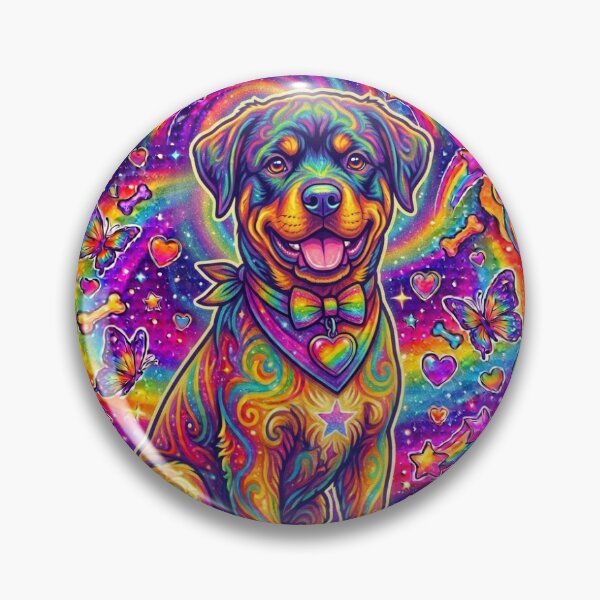Item preview, Colorful Rottweiler designed and sold by GoodVibesGraphix.