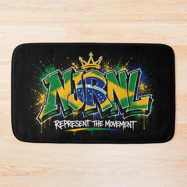 Item preview, NJRNL Brazil Graffiti Streetwear Logo Design designed and sold by NJRNL Apparel .