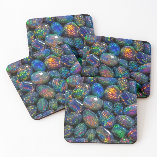 Item preview, Photorealistic Black Opal Gem Texture Pattern designed and sold by GSizzle1.