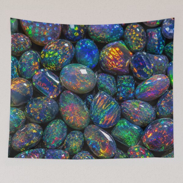 Item preview, Photorealistic Black Opal Gem Texture Pattern designed and sold by GSizzle1.