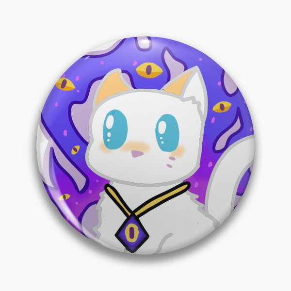 Item preview, White Magic Cat | Dark Fantasy designed and sold by Kartepy.