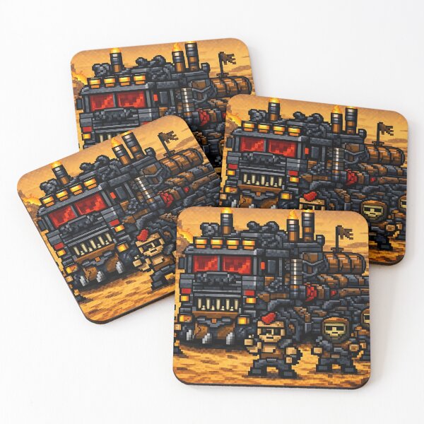 Item preview, 8-bit wasteland  designed and sold by What if rides .