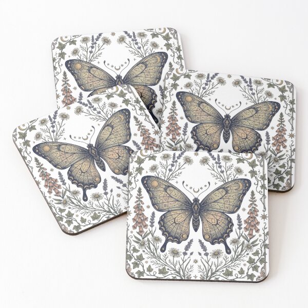 Item preview, Whimsigoth Celestial Butterfly Art designed and sold by VibranPalette.