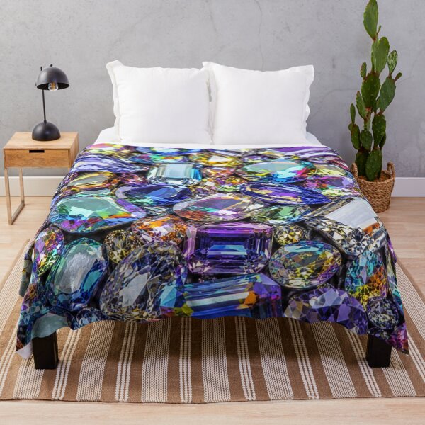Item preview, Photorealistic Prismatic Crystal Gem Texture Pattern designed and sold by GSizzle1.