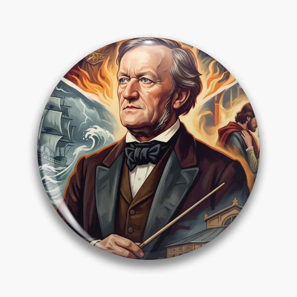 Artikelvorschau, Richard Wagner Vintage-Opernplakat entworfen und verkauft von ARTROGAN.