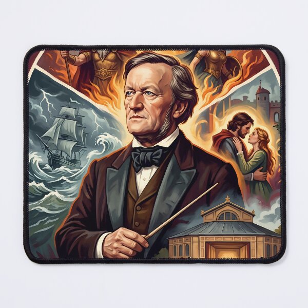 Item preview, Richard Wagner Vintage Opera Poster designed and sold by ARTROGAN.