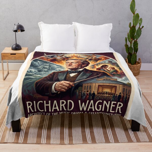 Item preview, Richard Wagner Vintage Opera Poster designed and sold by ARTROGAN.
