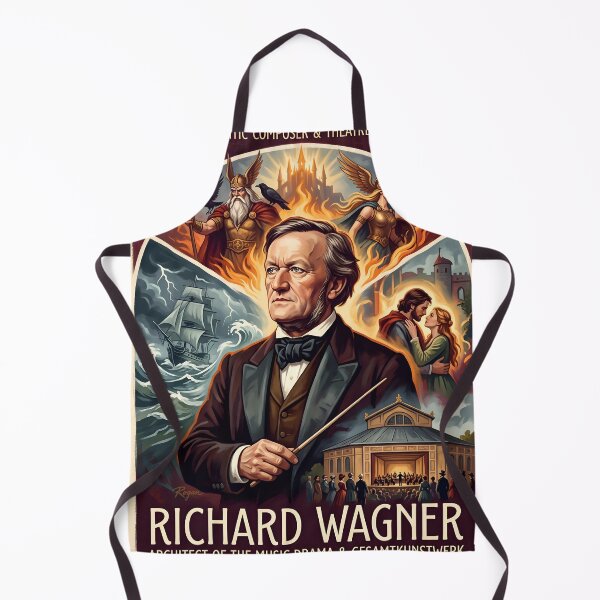 Item preview, Richard Wagner Vintage Opera Poster designed and sold by ARTROGAN.