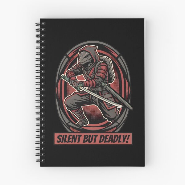 Item preview, Alien Ninja with Katana Sword Silent But Deadly Graphic designed and sold by DuckOddity.