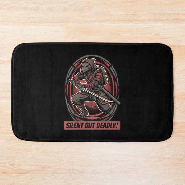 Item preview, Alien Ninja with Katana Sword Silent But Deadly Graphic designed and sold by DuckOddity.