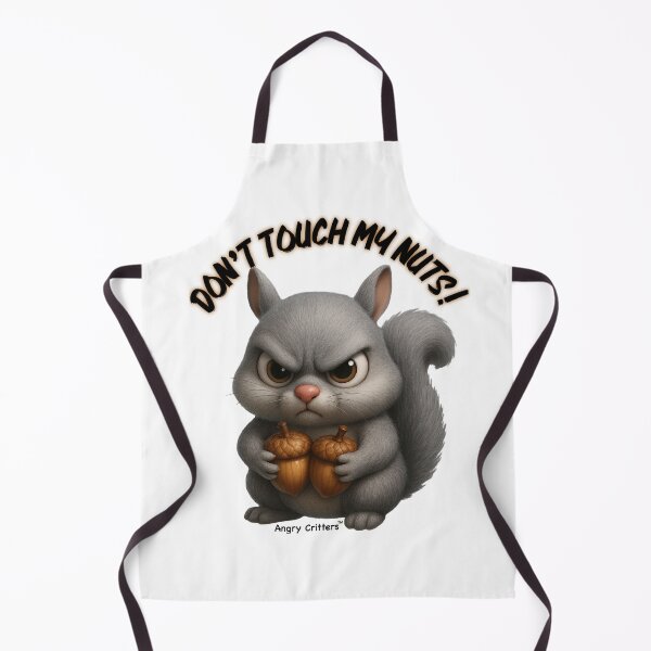 Item preview, Angry Squirrel Guarding His Nuts designed and sold by lynnk0809.