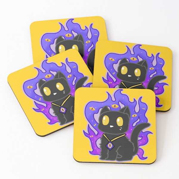 Item preview, Black Magic Cat | Dark Fantasy designed and sold by Kartepy.