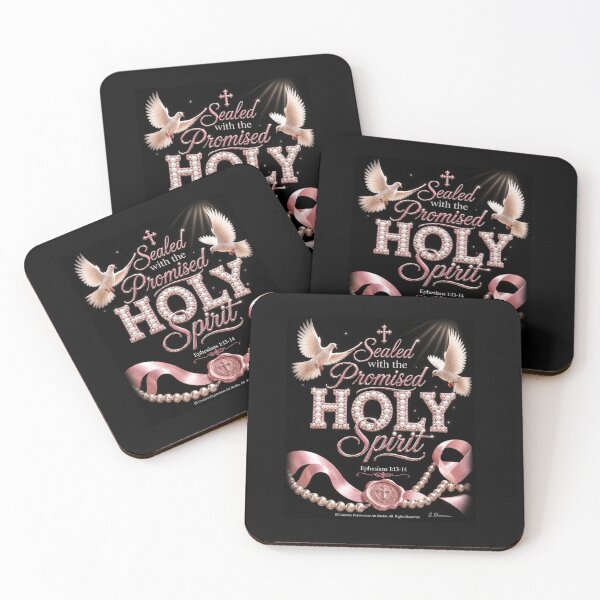 Item preview, Sealed with the Promised HOLY Spirit™ BLACK DESIGN designed and sold by Creative Expressions Art.