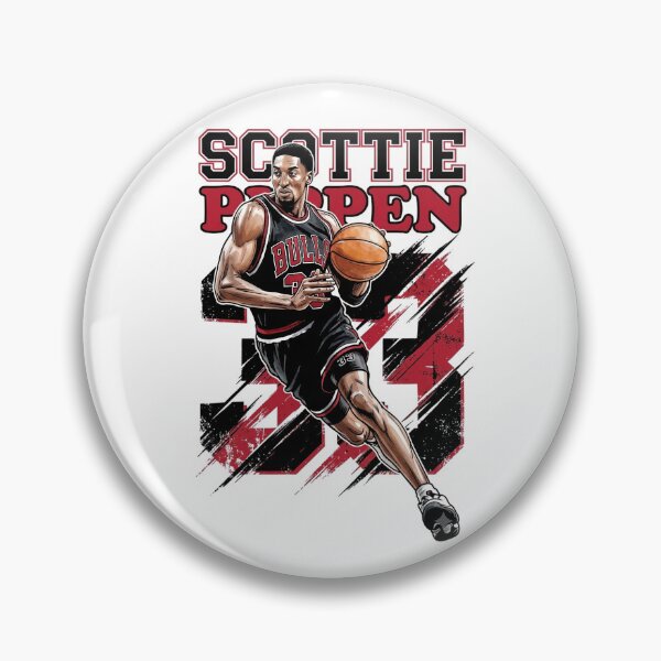 Item preview, Retro Scottie Pippen 33 - Chicago Basketball Legend designed and sold by Thogan0416.
