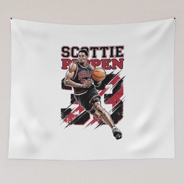 Item preview, Retro Scottie Pippen 33 - Chicago Basketball Legend designed and sold by Thogan0416.