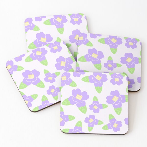 Item preview, April 29th Birth Flower Camellia Pattern designed and sold by birthflower.