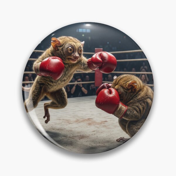 Item preview, Tarsiers Practice the Sweet Science in the Squared Circle designed and sold by Tridentulus.