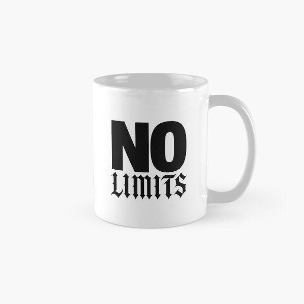 Item preview, No Limits Typography T-Shirt  designed and sold by redblink store.