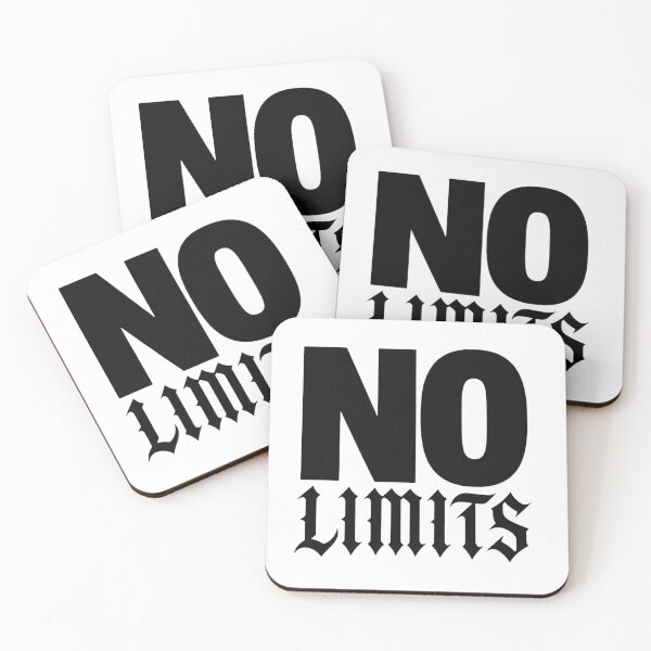 Item preview, No Limits Typography T-Shirt  designed and sold by redblink store.
