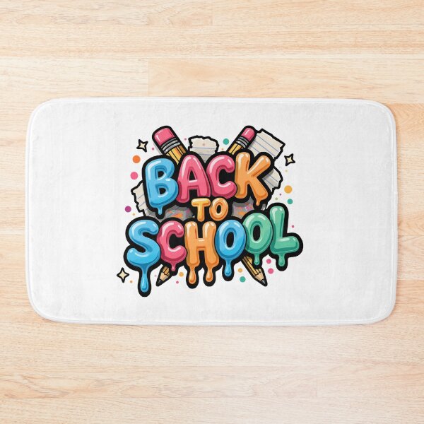 Item preview, Dripping Bubble Back To School Graffiti Typography designed and sold by Oddifys.