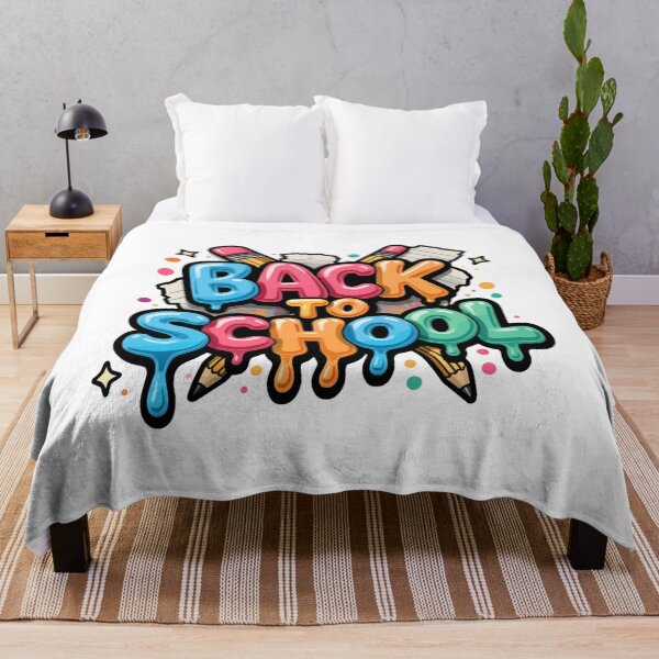 Item preview, Dripping Bubble Back To School Graffiti Typography designed and sold by Oddifys.