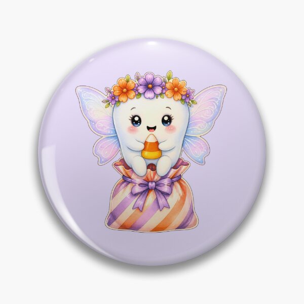 Item preview, Candy Corn Tooth Fairy | Cute Watercolor Fairy Tooth designed and sold by Mommy-Smile.