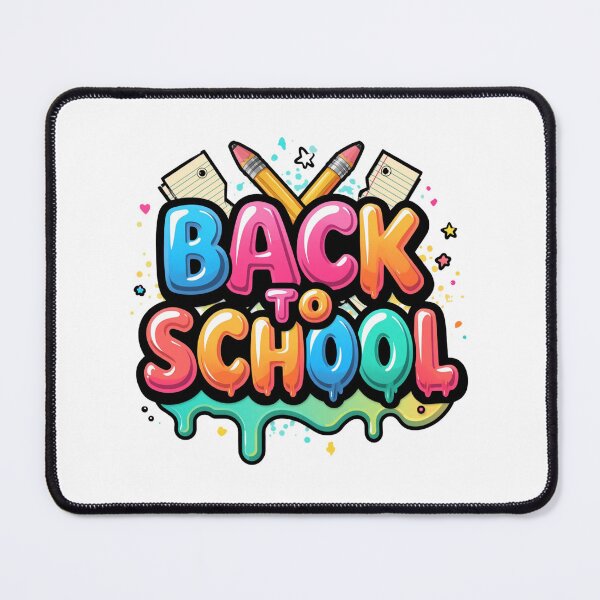 Item preview, Colorful Back To School Bubble Graffiti Typography designed and sold by Oddifys.
