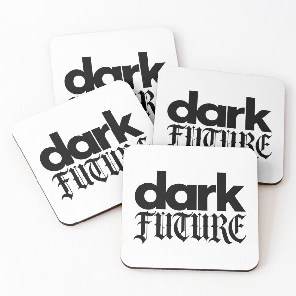 Item preview, Dark Future Gothic Typography T-Shirt  designed and sold by redblink store.
