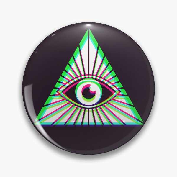 Item preview, All Seeing Eye - Dark Synthwave 2 designed and sold by animinimal.