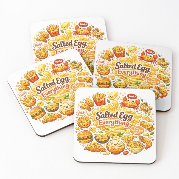 Item preview, Salted Egg Everything: Can One Lah! designed and sold by WhimsiSG.