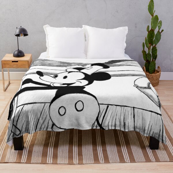 Item preview, Steamboat Willie (Black-and-White Vintage Mouse) designed and sold by GrudleBay.