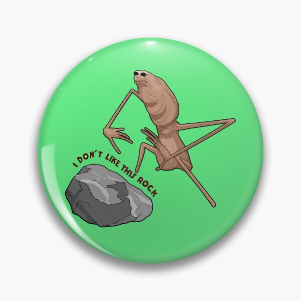 Item preview, Marcus The Worm, I Don't Like This Rock designed and sold by NoThoughtsCat.