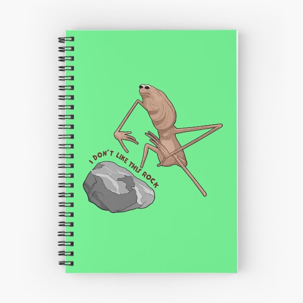 Item preview, Marcus The Worm, I Don't Like This Rock designed and sold by NoThoughtsCat.