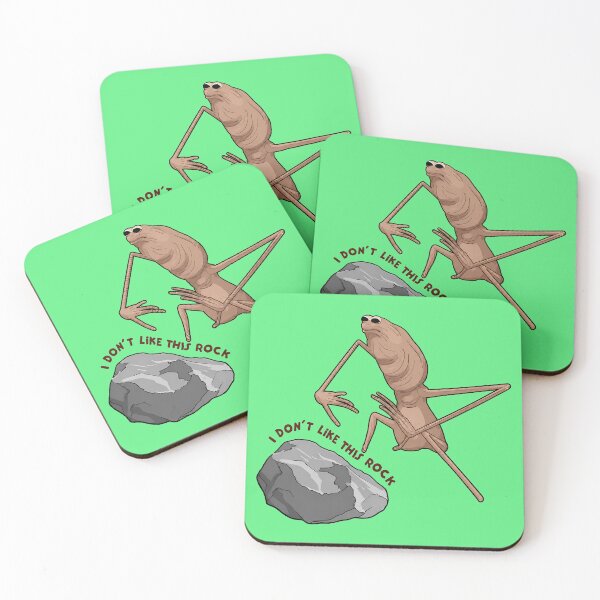 Item preview, Marcus The Worm, I Don't Like This Rock designed and sold by NoThoughtsCat.