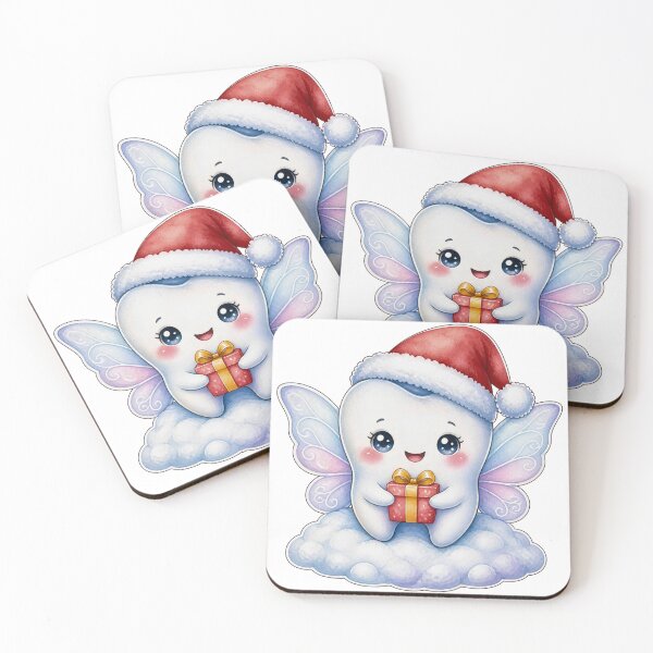 Item preview, Santa Tooth Fairy | Cute Christmas Fairy Tooth designed and sold by Mommy-Smile.