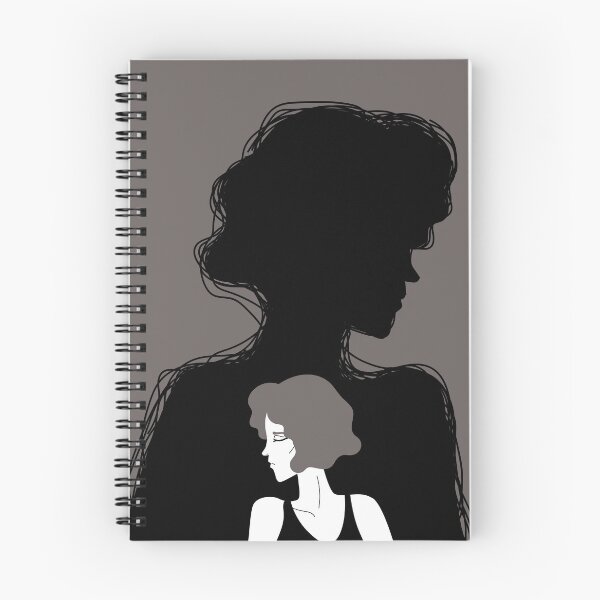 Item preview, woman with a tangled shadow representing the Freudian unconscious designed and sold by matintheworld ( delcarmat ).