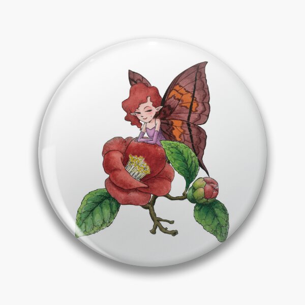 Item preview, April 29th birthday flower Camellia Fairy designed and sold by 366birthflower.