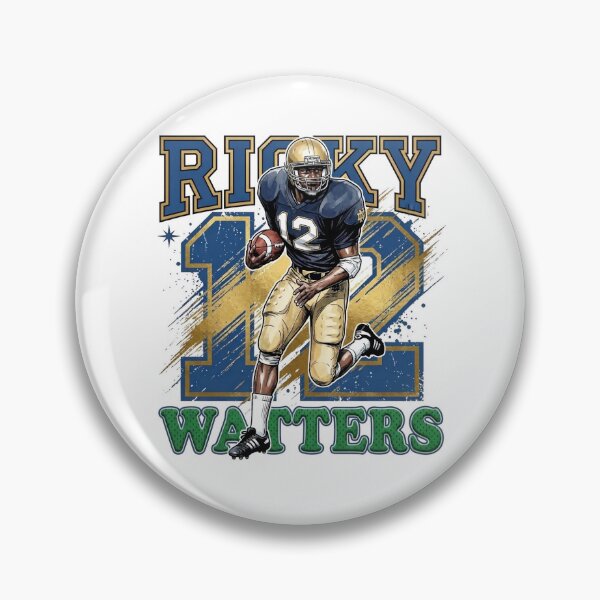 Item preview, Retro Ricky Watters 12 - South Bend Football Legend designed and sold by Thogan0416.