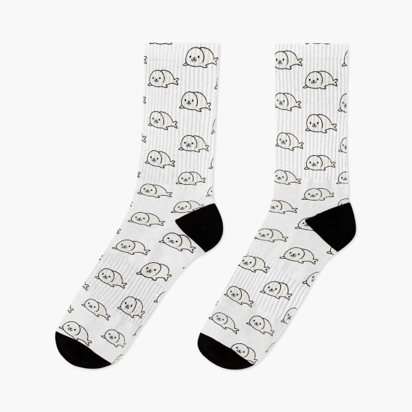 Item preview, Cute Kawaii Baby Seal Sticker designed and sold by checolingo.