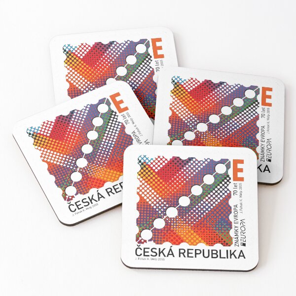 Item preview, Czech Republic 70 Years of Europa Stamps Commemorative Issue designed and sold by interdesigner.