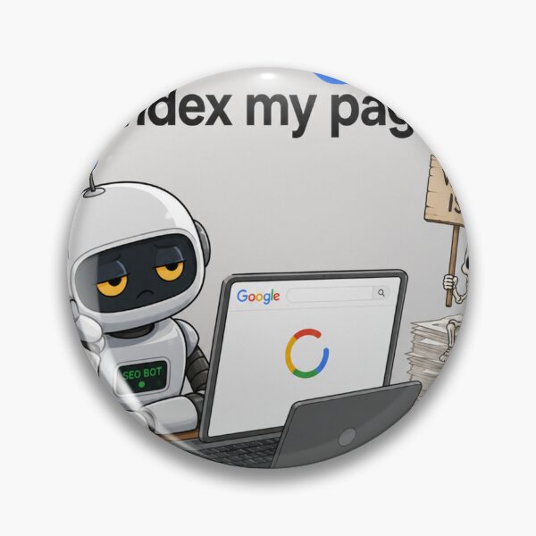 Item preview, Still Waiting for Google to Index My Pages - Funny SEO & Web Developer Humor designed and sold by wilnickvisuals.