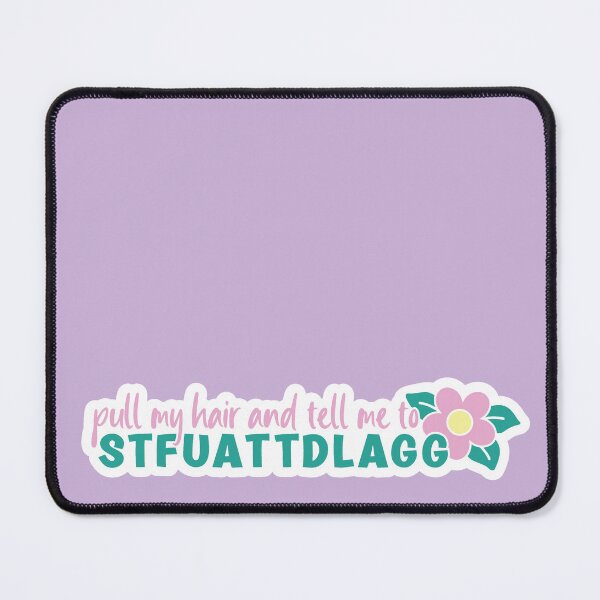 Item preview, STFUATTDLAGG Bookish Quote designed and sold by DahliaCreative.