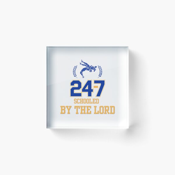 Item preview, Schooled By The Lord (Blue) designed and sold by RedLetterArtTN.