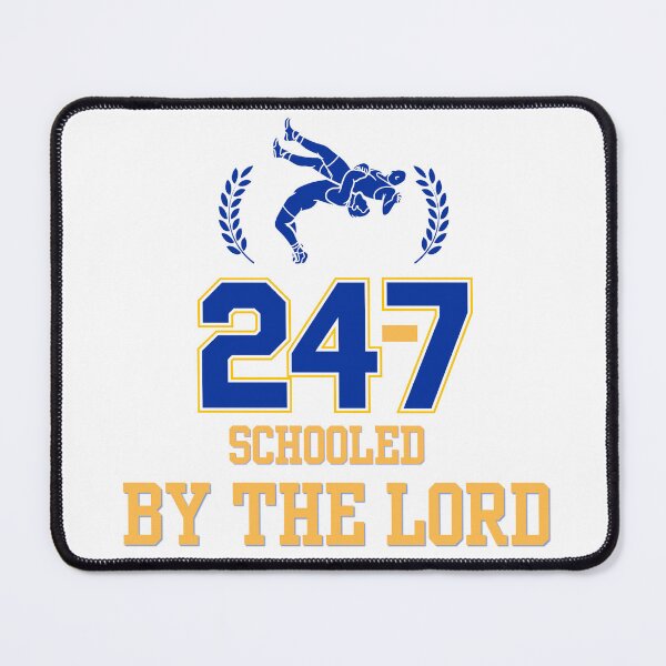 Item preview, Schooled By The Lord (Blue) designed and sold by RedLetterArtTN.