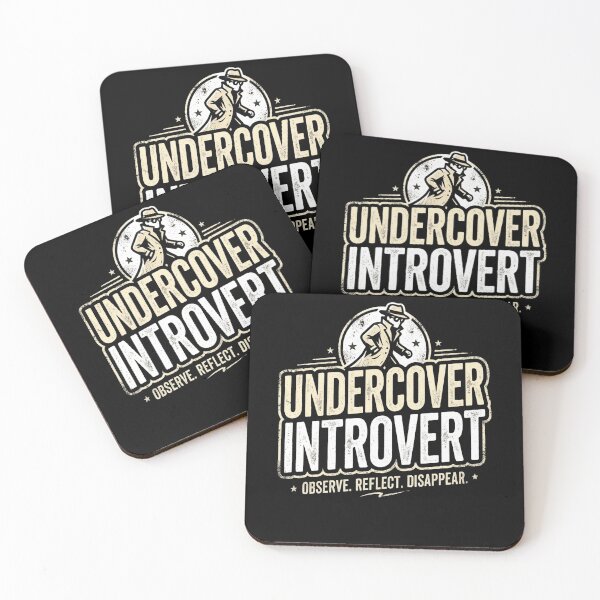 Item preview, Funny Introvert Gift Undercover Antisocial Sarcastic Humor designed and sold by 519xdesign.